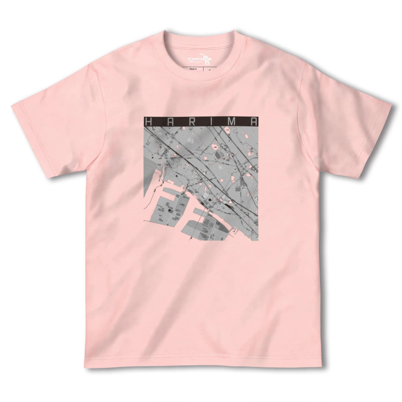 【播磨(兵庫県)】地図柄ヘビーウェイトTシャツ