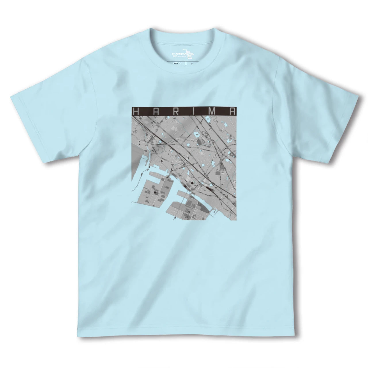 【播磨(兵庫県)】地図柄ヘビーウェイトTシャツ
