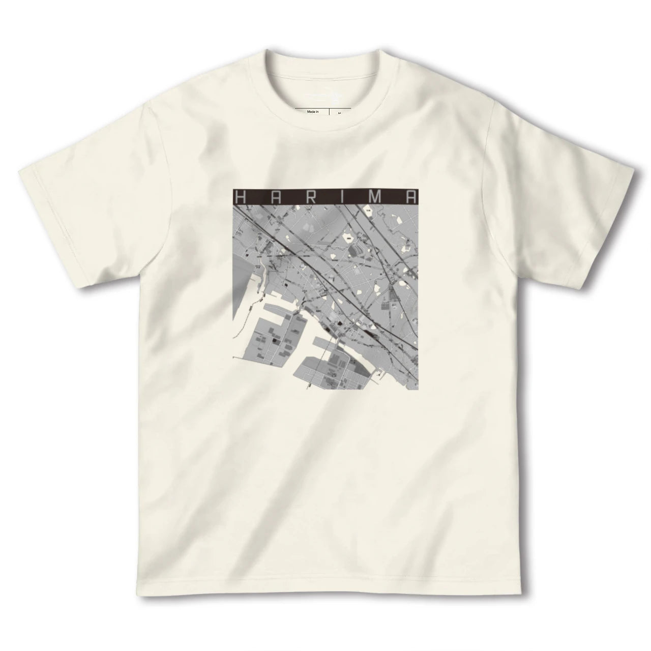 【播磨(兵庫県)】地図柄ヘビーウェイトTシャツ
