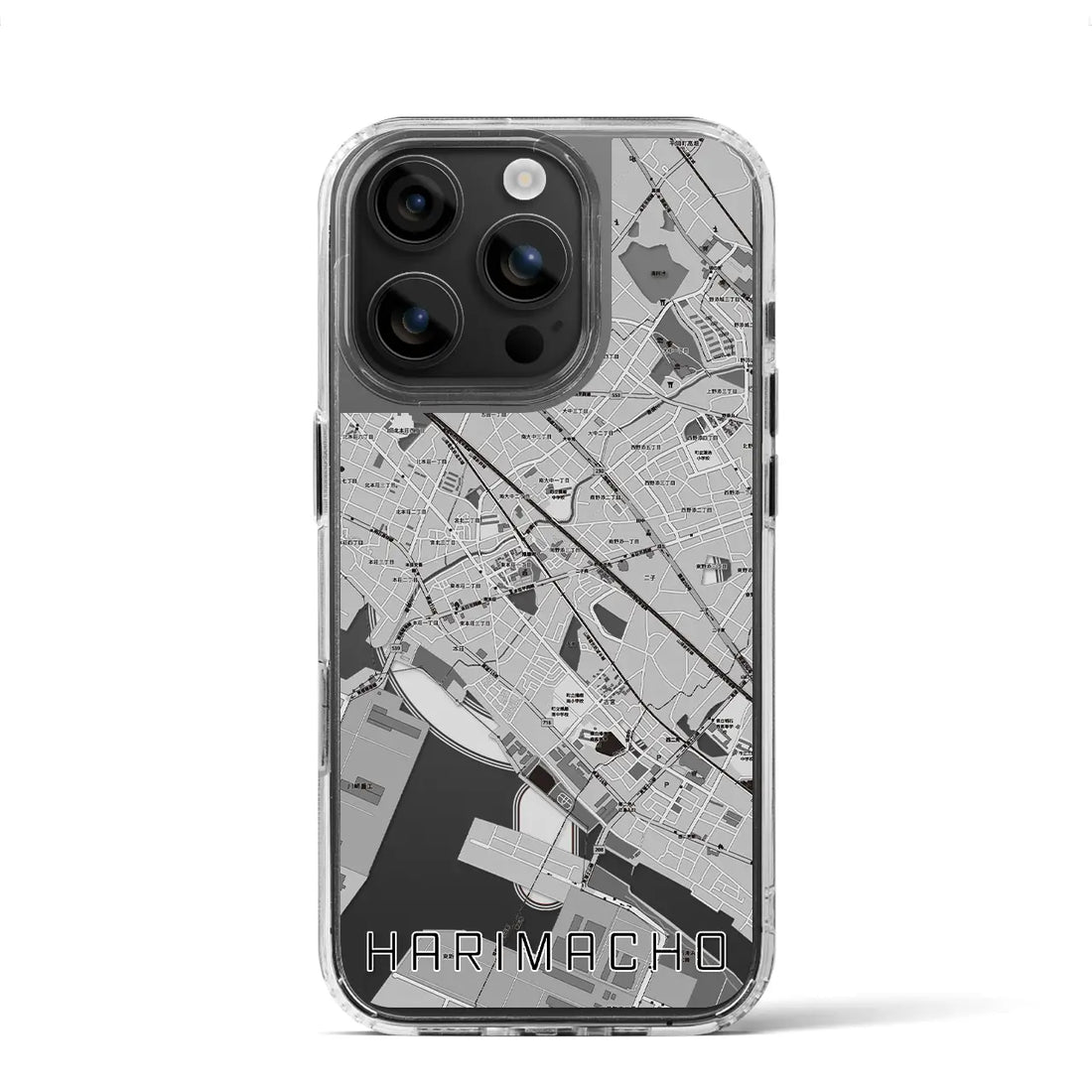 【播磨町(兵庫県)】地図柄iPhoneケース(MagSafeタイプ)