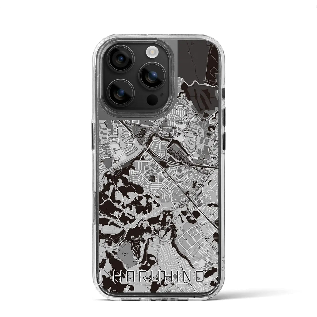 【はるひ野(神奈川県)】地図柄iPhoneケース(MagSafeタイプ)