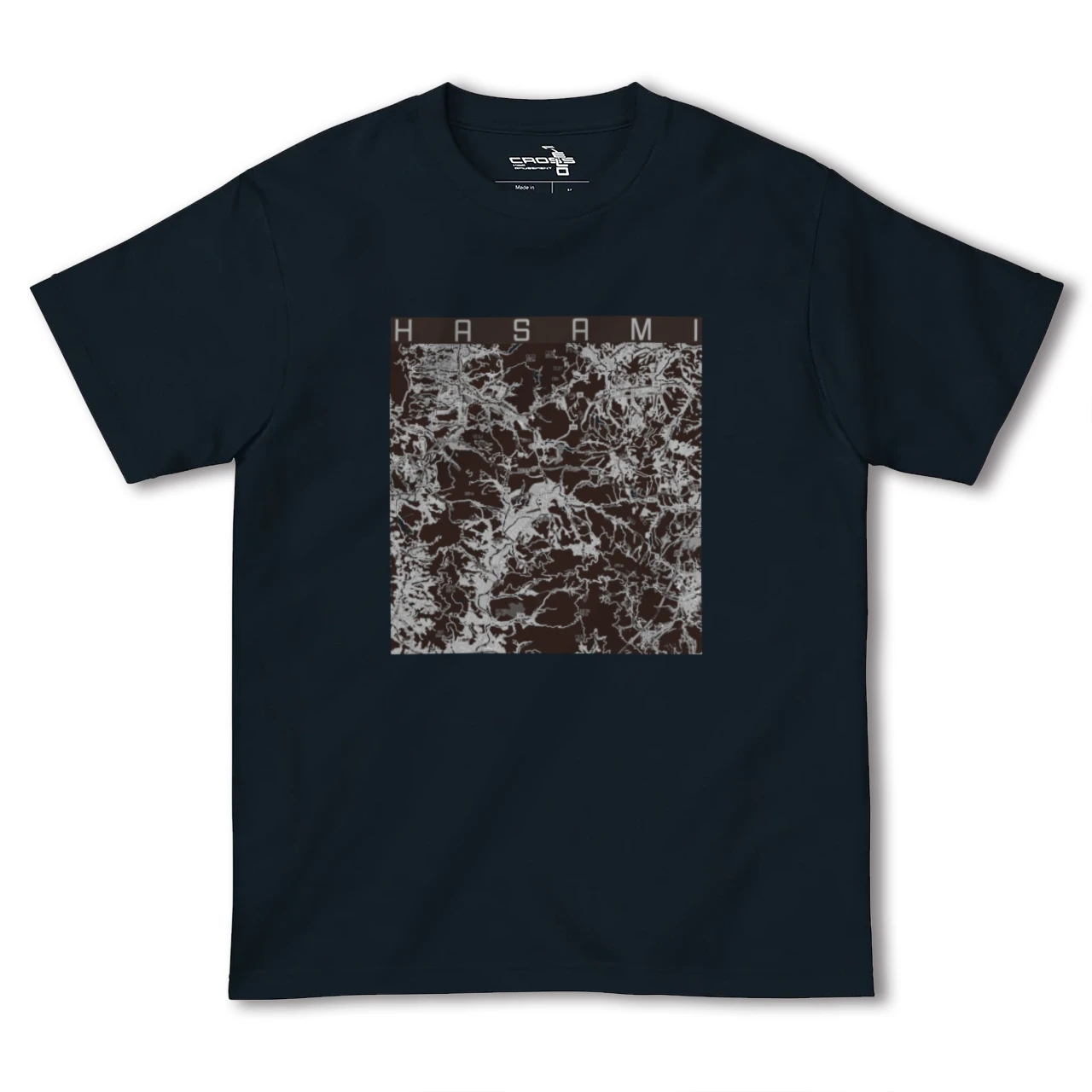 【波佐見(長崎県)】地図柄ヘビーウェイトTシャツ