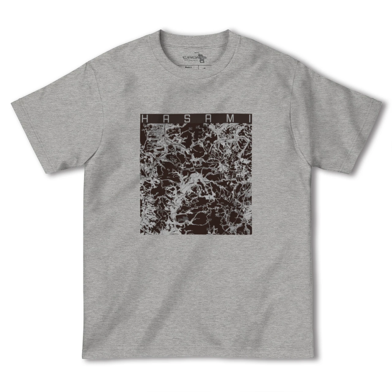 【波佐見(長崎県)】地図柄ヘビーウェイトTシャツ