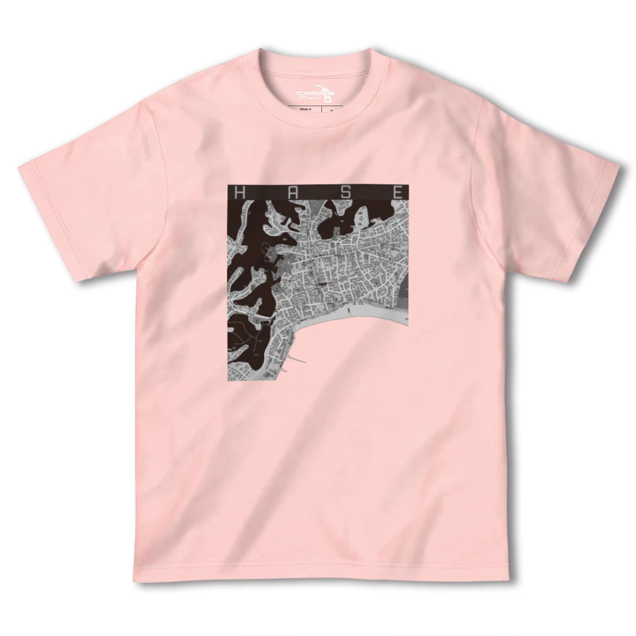 【長谷(神奈川県)】地図柄ヘビーウェイトTシャツ