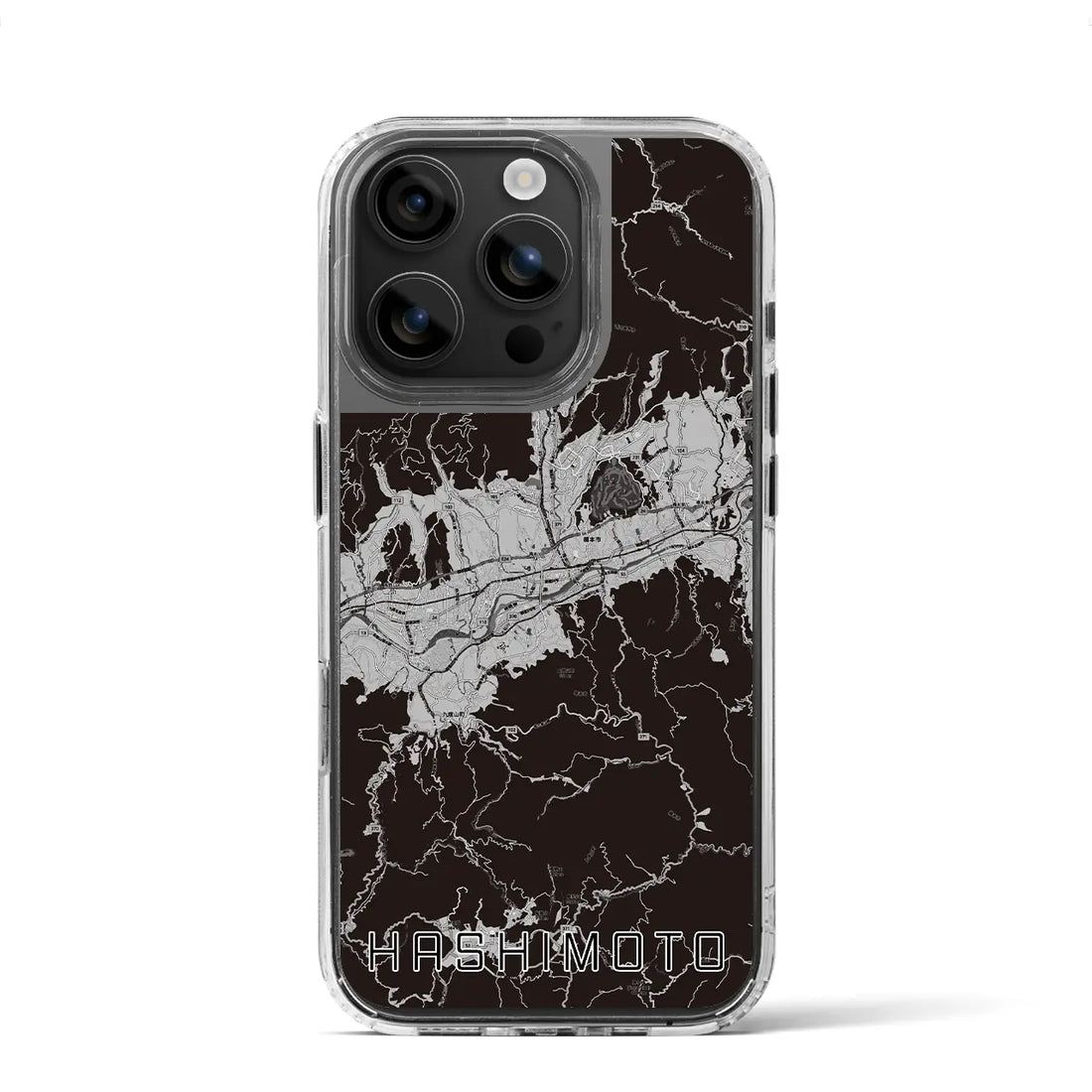 【橋本(和歌山県)】地図柄iPhoneケース(MagSafeタイプ)