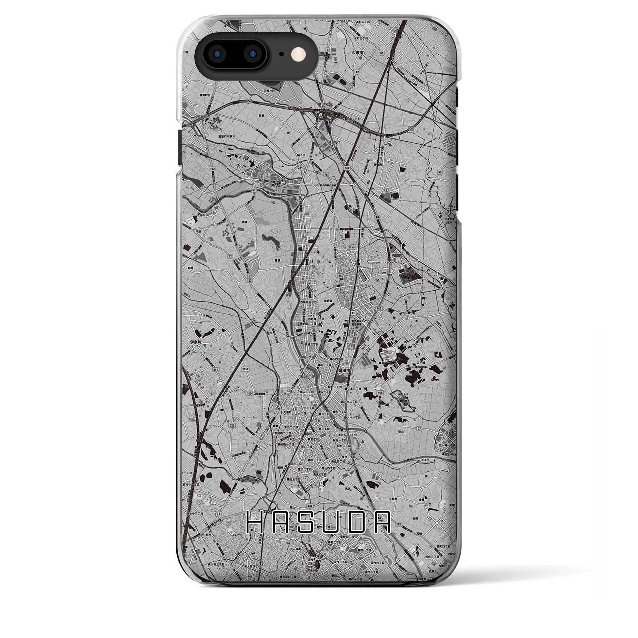 【蓮田(埼玉県)】地図柄iPhoneケース(クリアタイプ)