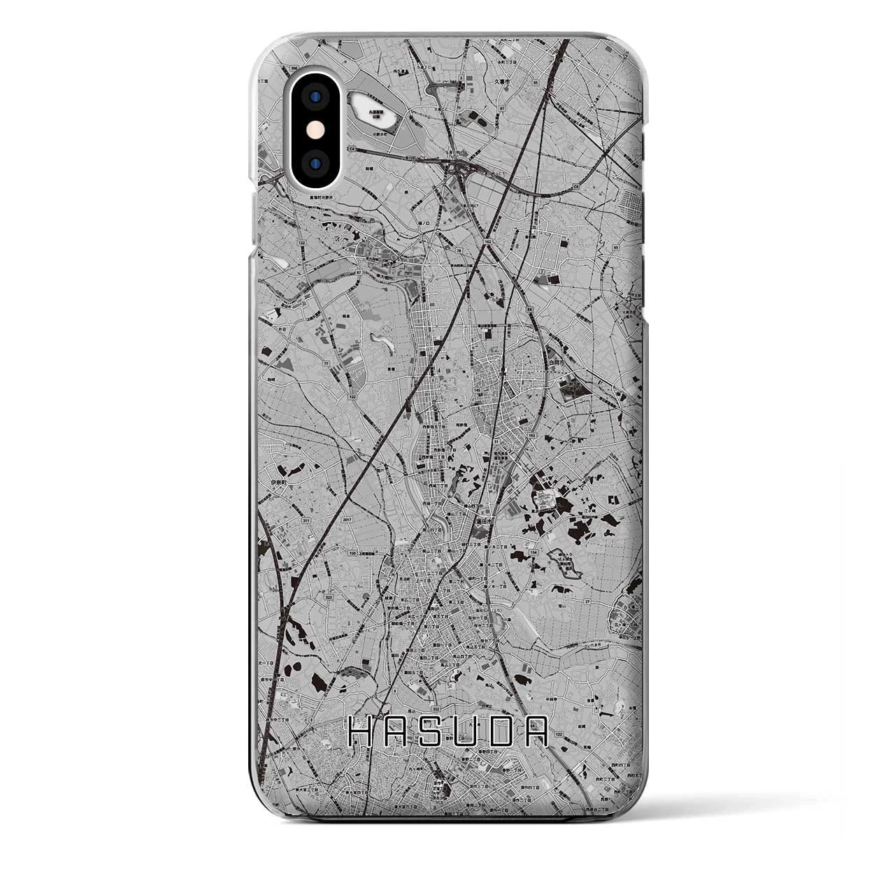 【蓮田(埼玉県)】地図柄iPhoneケース(クリアタイプ)