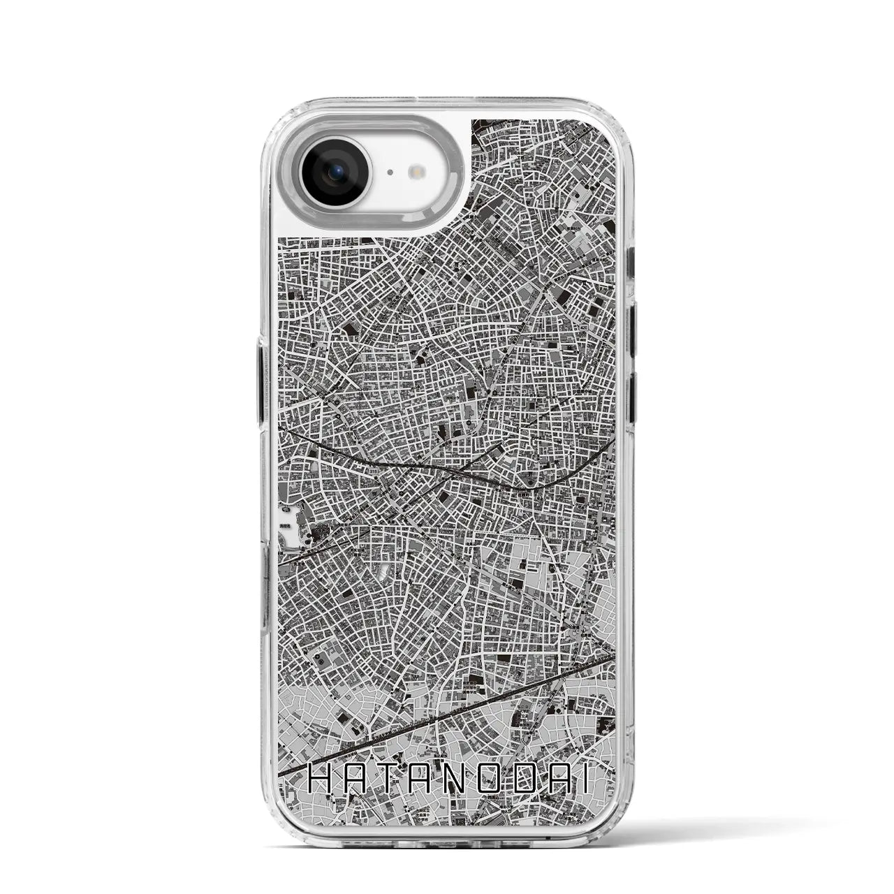 【旗の台(東京都)】地図柄iPhoneケース(MagSafeタイプ)