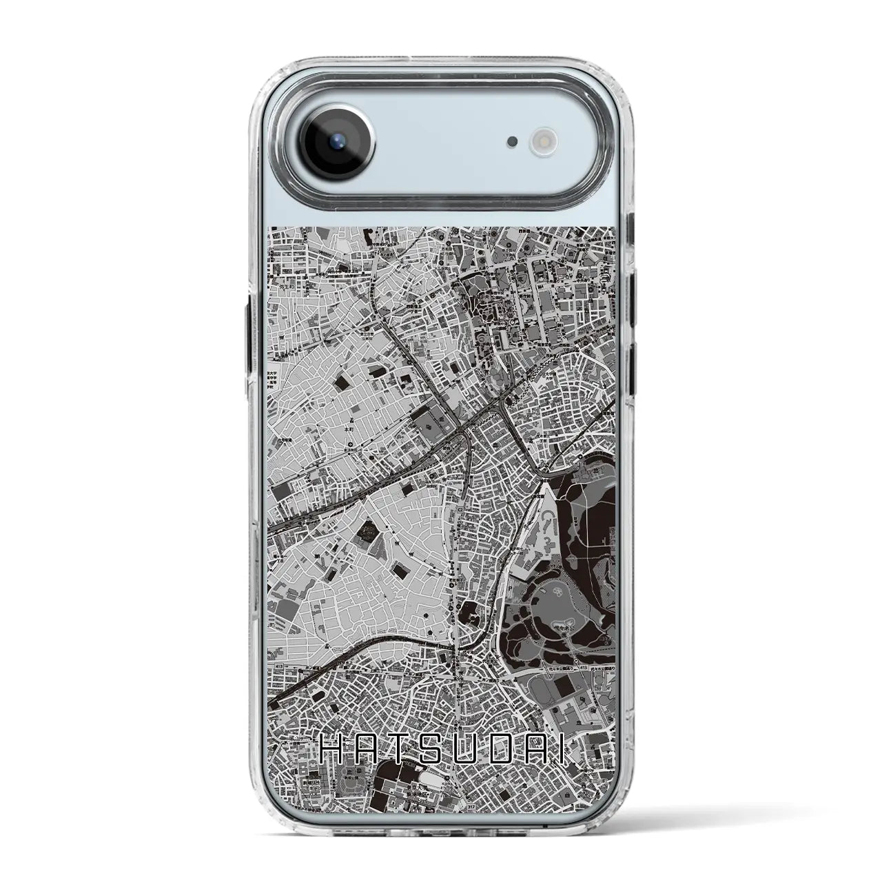【初台(東京都)】地図柄iPhoneケース(MagSafeタイプ)