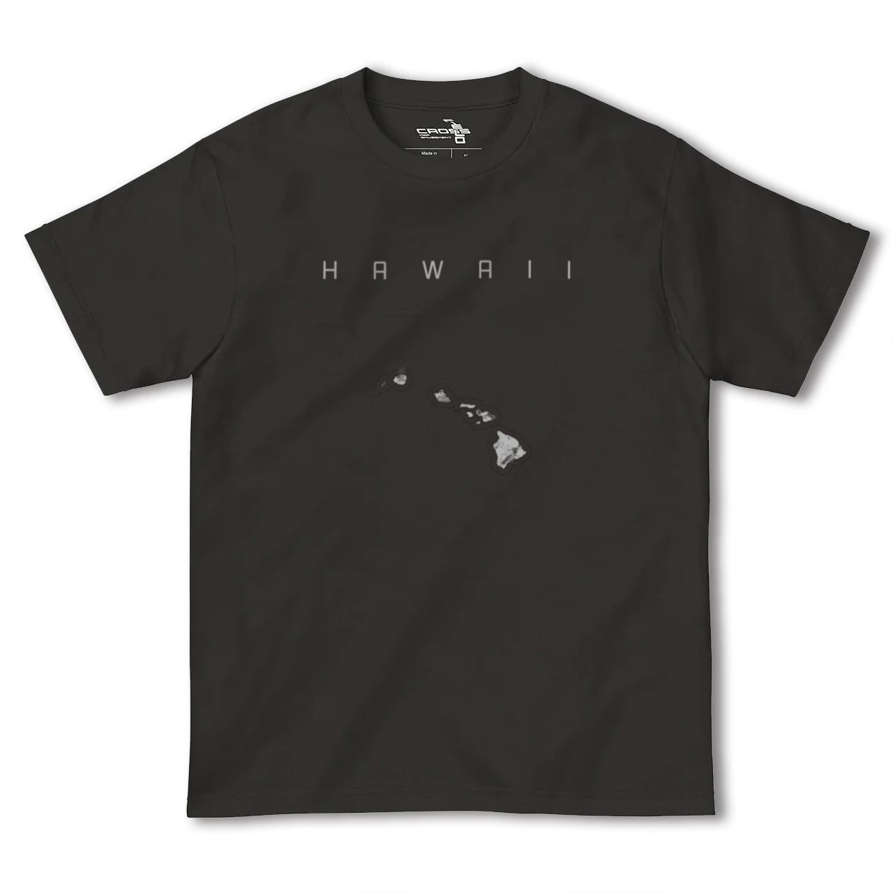 【ハワイ(アメリカ)】地図柄ヘビーウェイトTシャツ