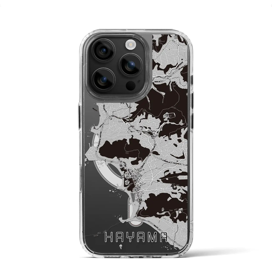 【葉山(神奈川県)】地図柄iPhoneケース(MagSafeタイプ)