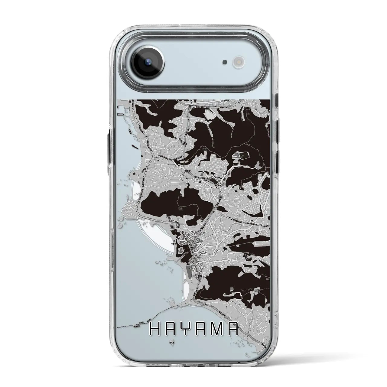 【葉山(神奈川県)】地図柄iPhoneケース(MagSafeタイプ)