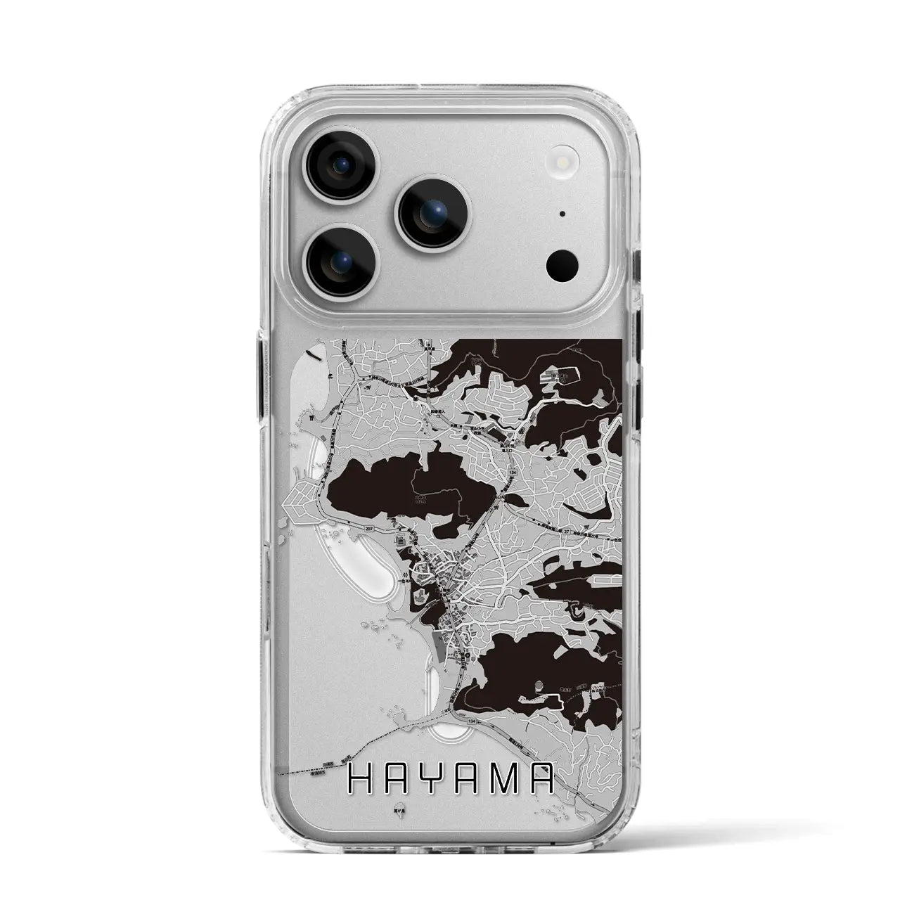 【葉山(神奈川県)】地図柄iPhoneケース(MagSafeタイプ)