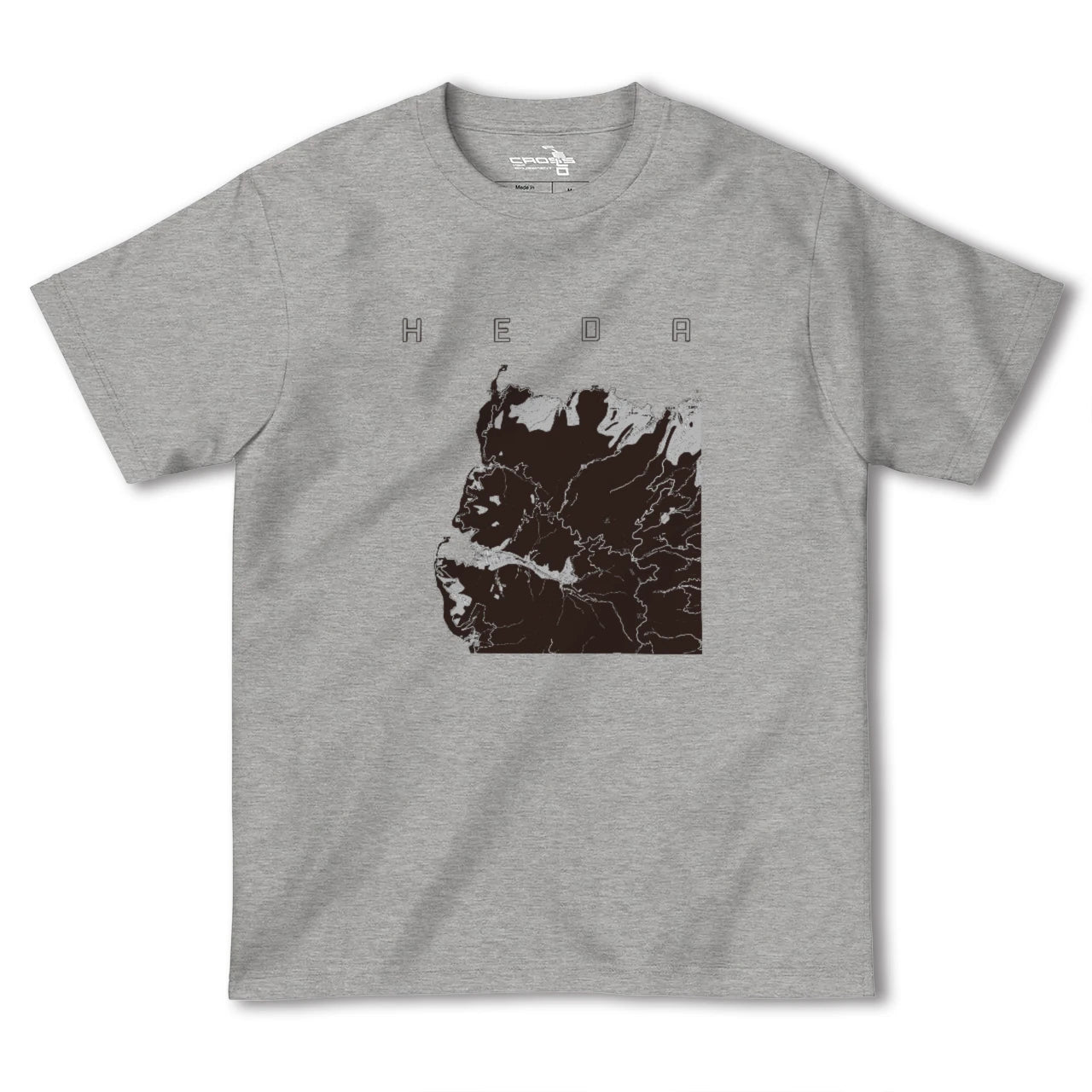 【戸田(静岡県)(静岡県)】地図柄ヘビーウェイトTシャツ