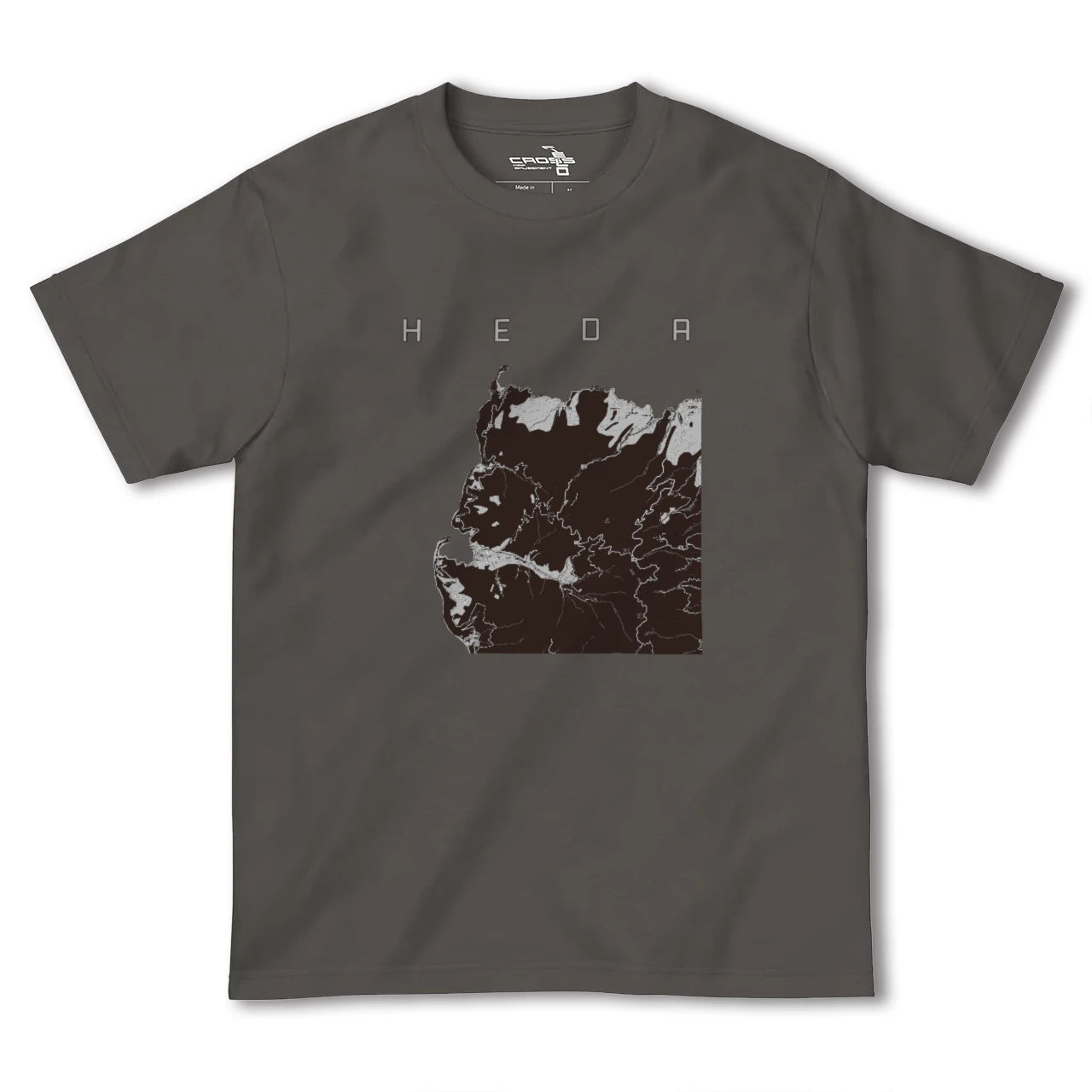【戸田(静岡県)(静岡県)】地図柄ヘビーウェイトTシャツ