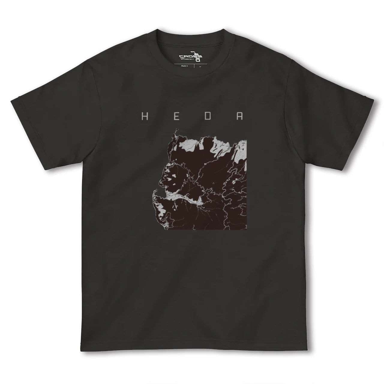 【戸田(静岡県)(静岡県)】地図柄ヘビーウェイトTシャツ