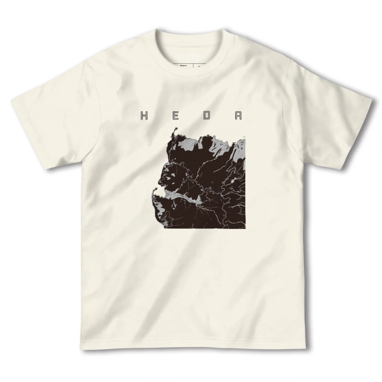 【戸田(静岡県)(静岡県)】地図柄ヘビーウェイトTシャツ