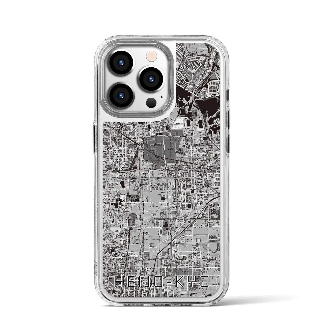 【平城京(奈良県)】地図柄iPhoneケース(MagSafeタイプ)