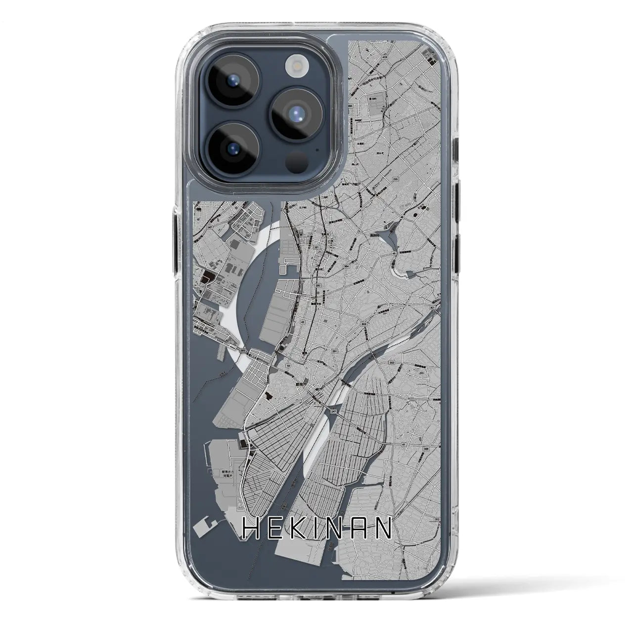 【碧南(愛知県)】地図柄iPhoneケース(MagSafeタイプ)