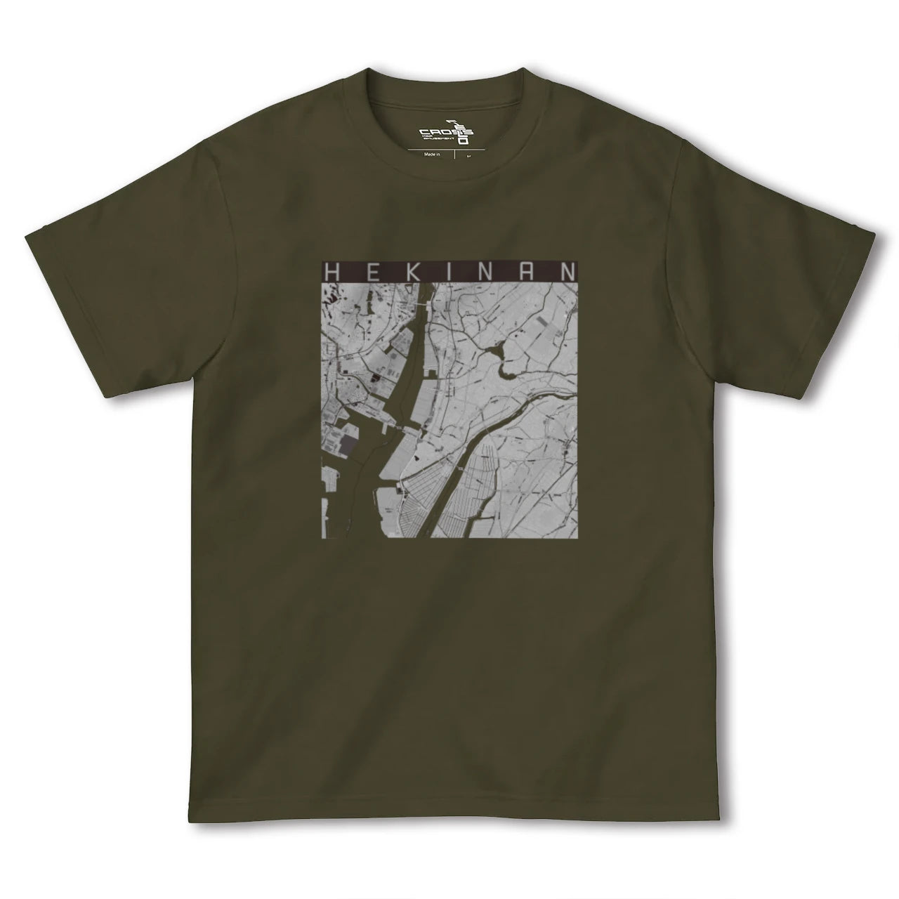 【碧南(愛知県)】地図柄ヘビーウェイトTシャツ