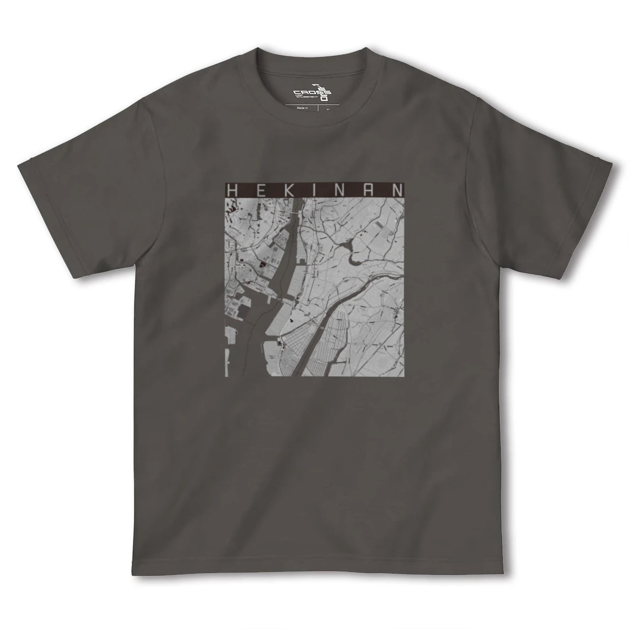 【碧南(愛知県)】地図柄ヘビーウェイトTシャツ