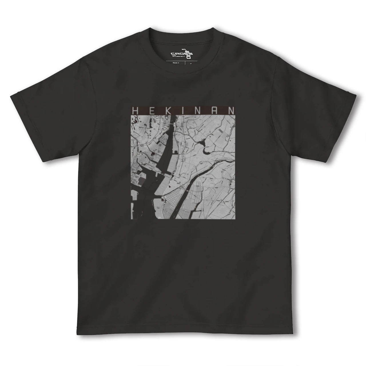 【碧南(愛知県)】地図柄ヘビーウェイトTシャツ