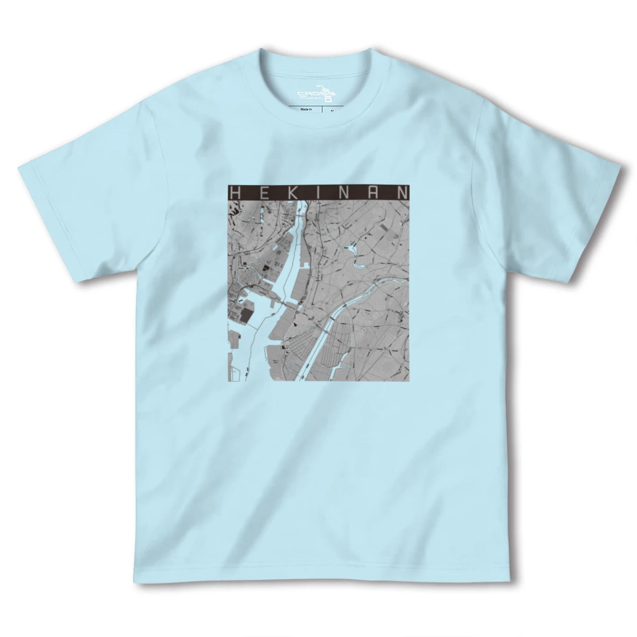 【碧南(愛知県)】地図柄ヘビーウェイトTシャツ