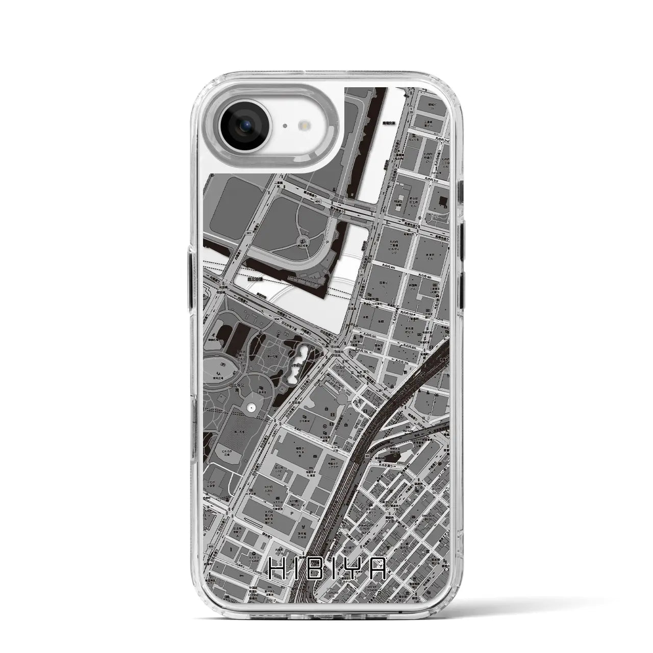 【日比谷(東京都)】地図柄iPhoneケース(MagSafeタイプ)