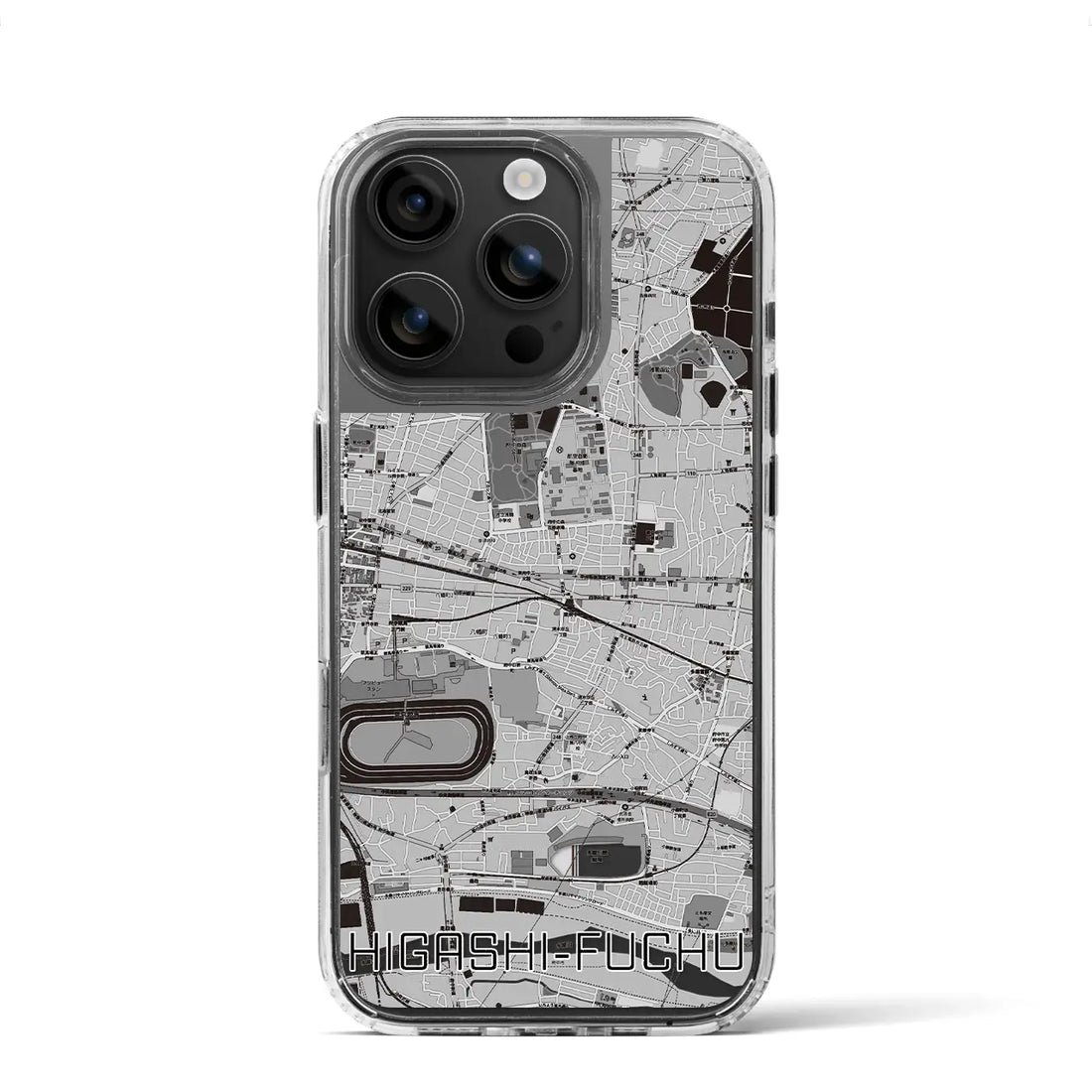 【東府中(東京都)】地図柄iPhoneケース(MagSafeタイプ)