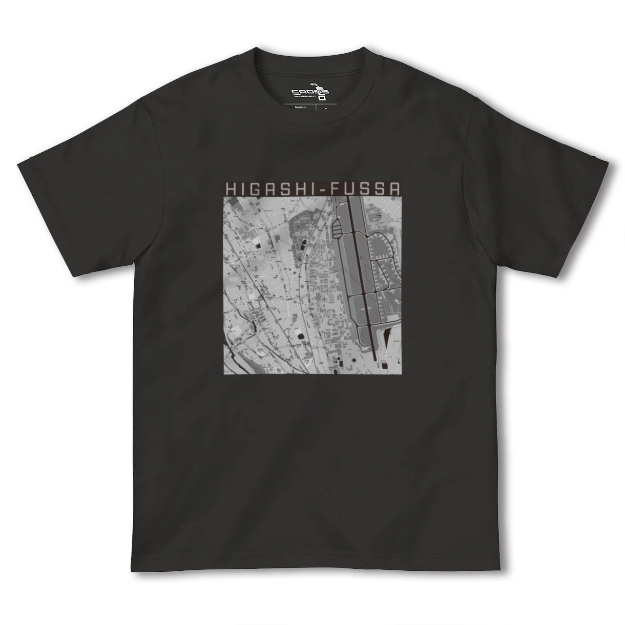 【東福生(東京都)】地図柄ヘビーウェイトTシャツ