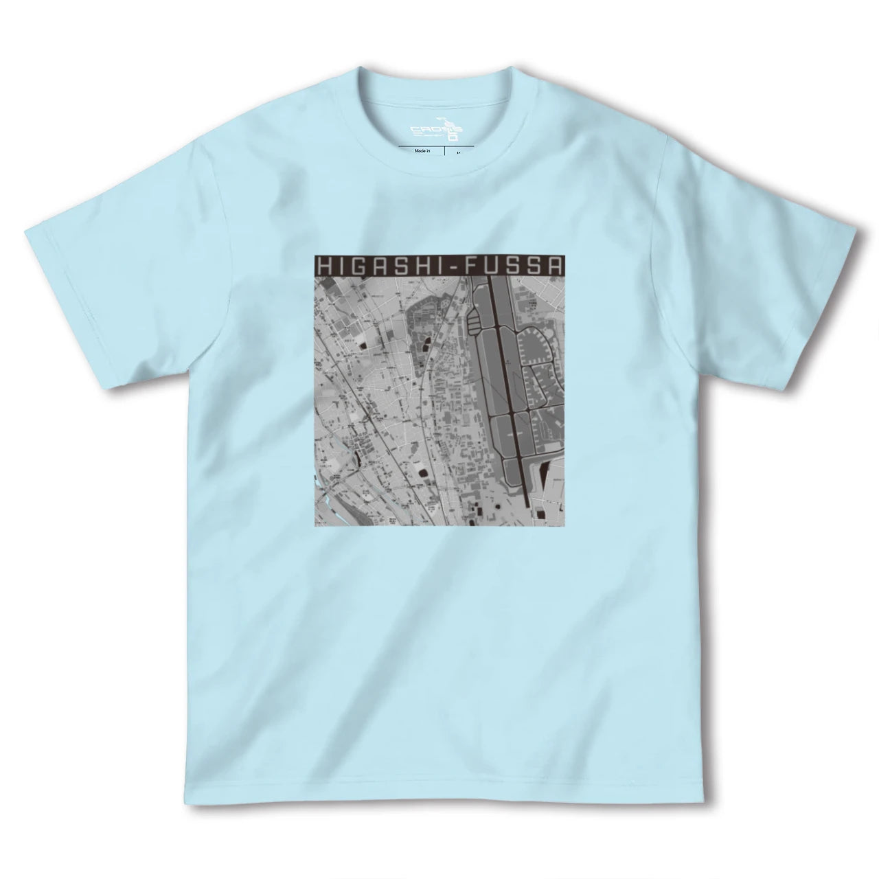 【東福生(東京都)】地図柄ヘビーウェイトTシャツ