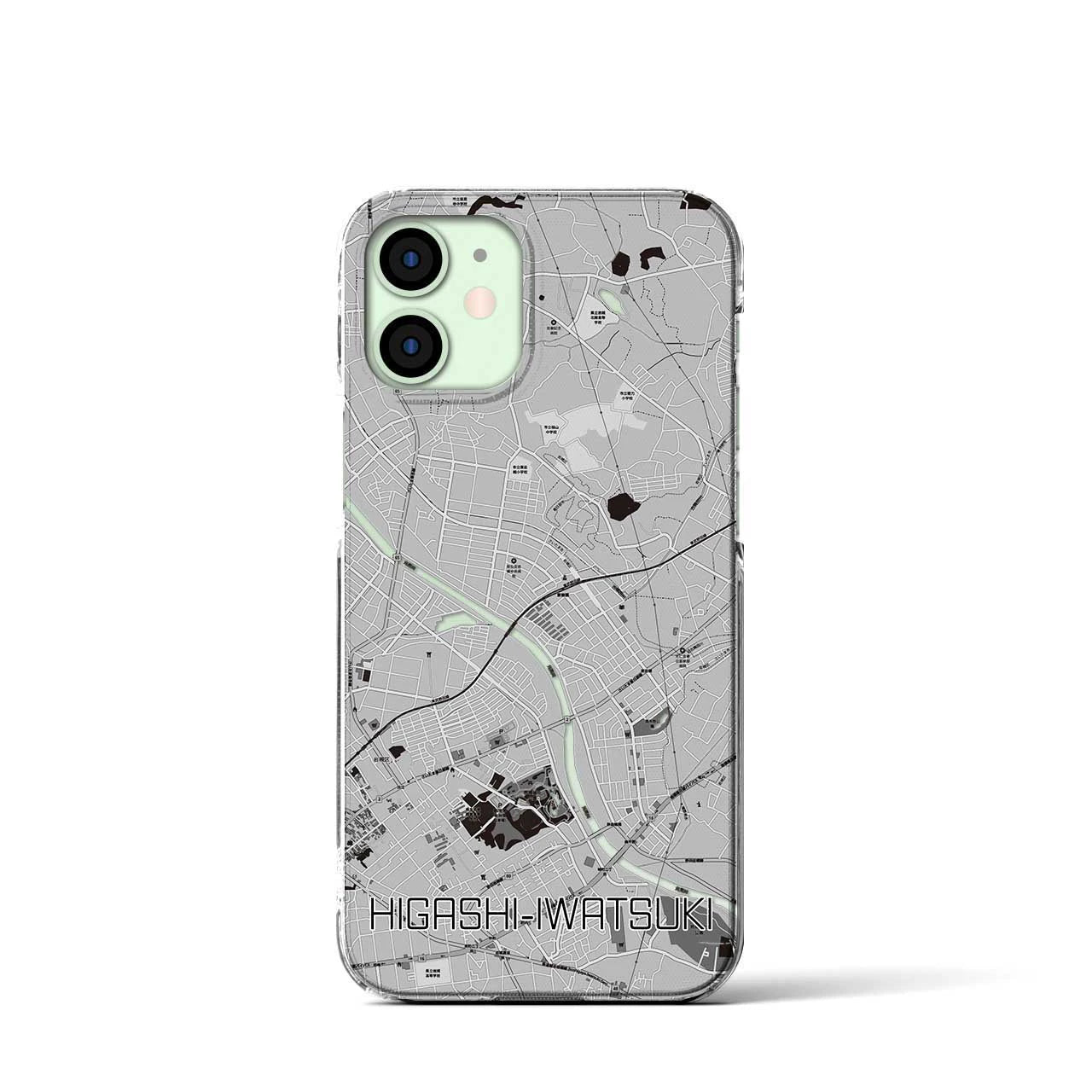 【東岩槻(埼玉県)】地図柄iPhoneケース(クリアタイプ)