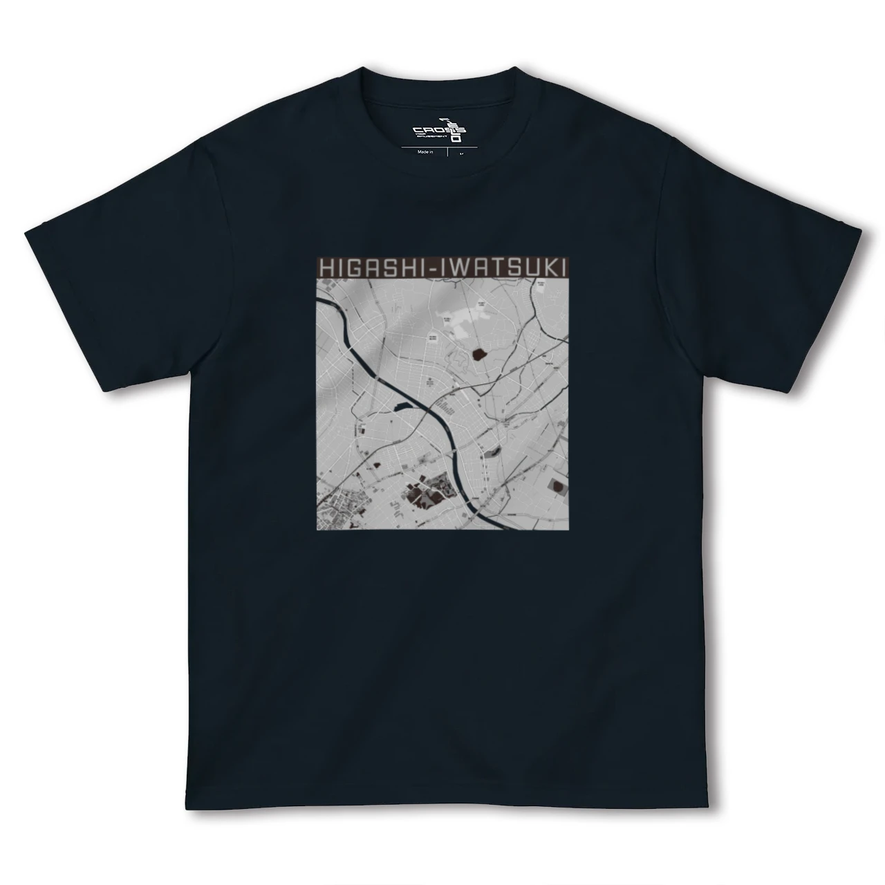 【東岩槻(埼玉県)】地図柄ヘビーウェイトTシャツ
