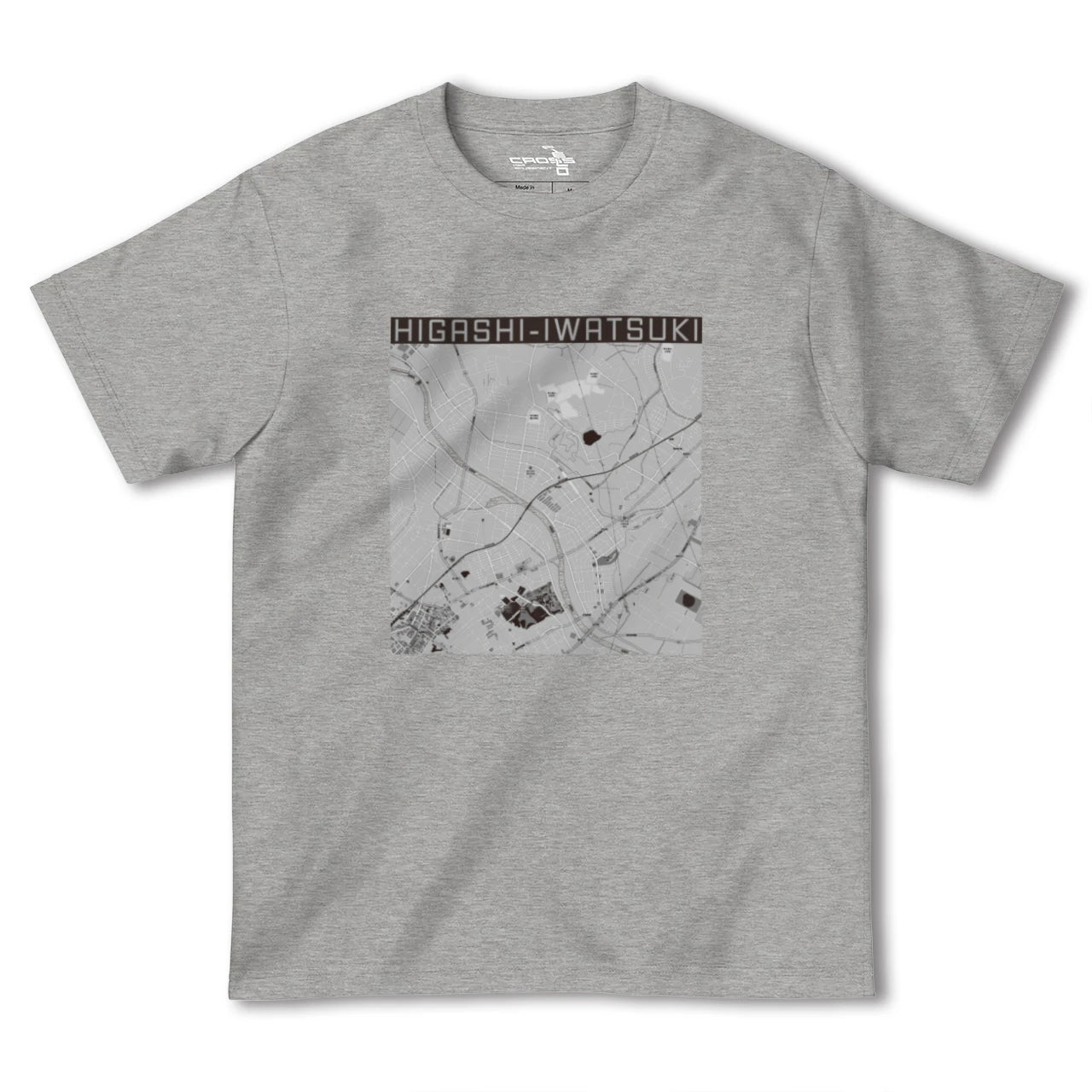 【東岩槻(埼玉県)】地図柄ヘビーウェイトTシャツ