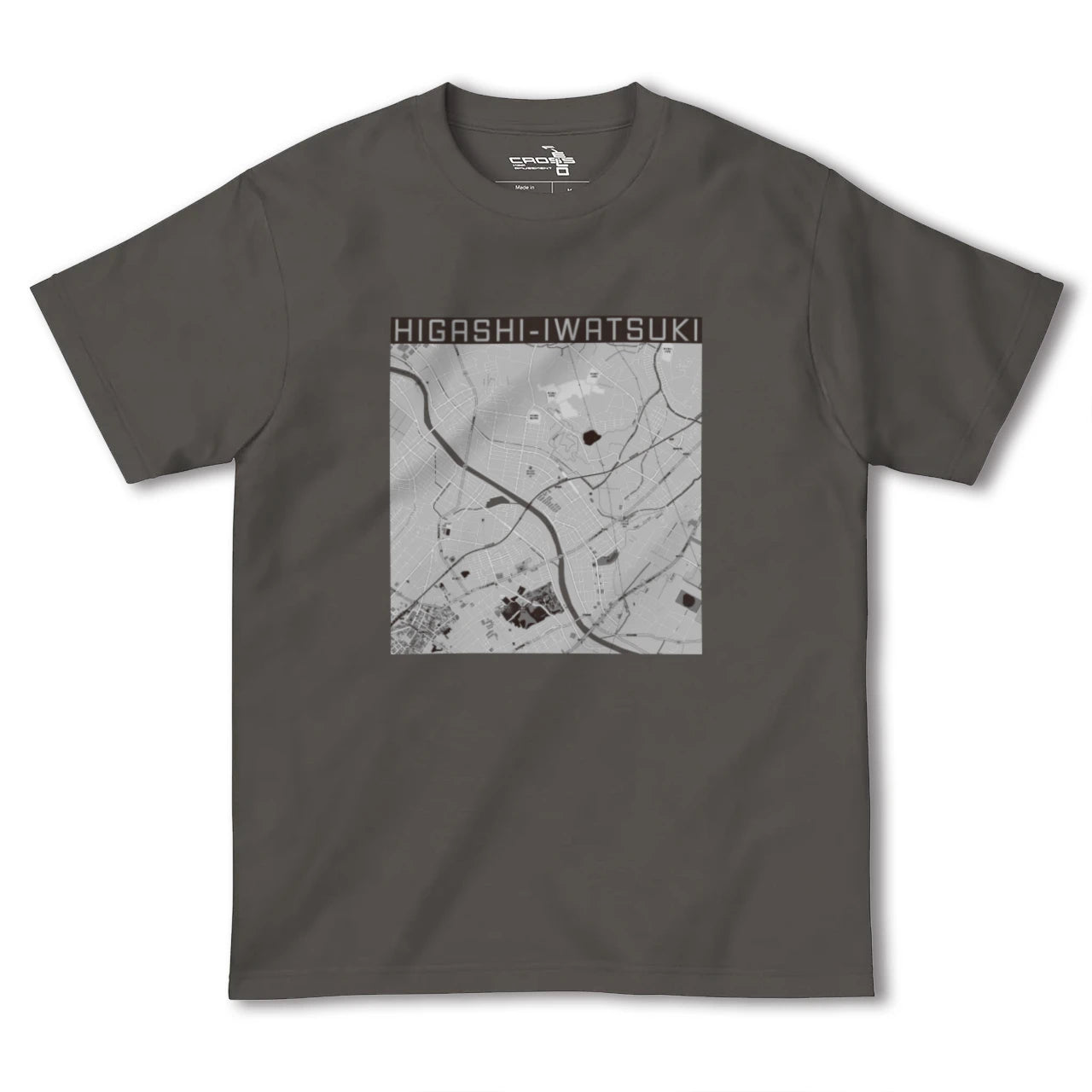 【東岩槻(埼玉県)】地図柄ヘビーウェイトTシャツ