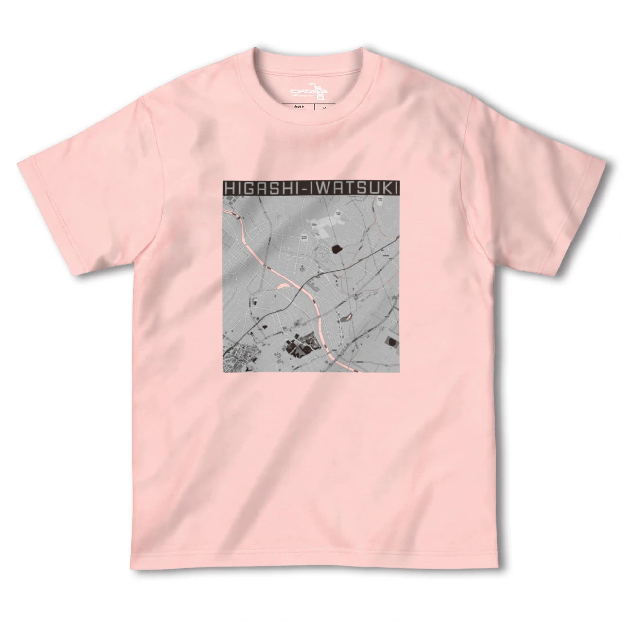 【東岩槻(埼玉県)】地図柄ヘビーウェイトTシャツ
