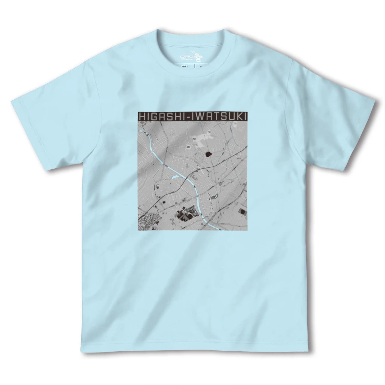 【東岩槻(埼玉県)】地図柄ヘビーウェイトTシャツ