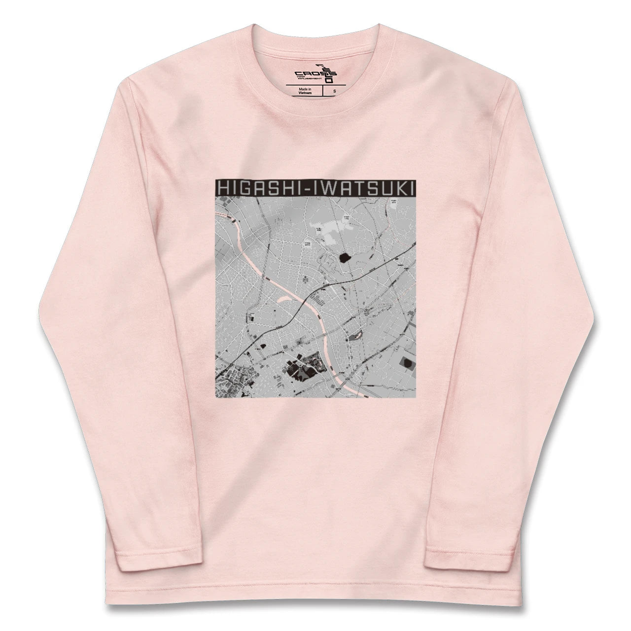 【東岩槻(埼玉県)】地図柄ロングスリーブTシャツ