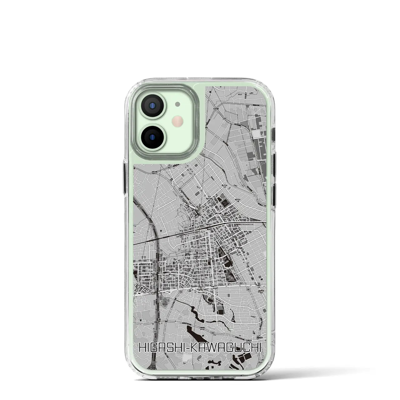 【東川口(埼玉県)】地図柄iPhoneケース(MagSafeタイプ)