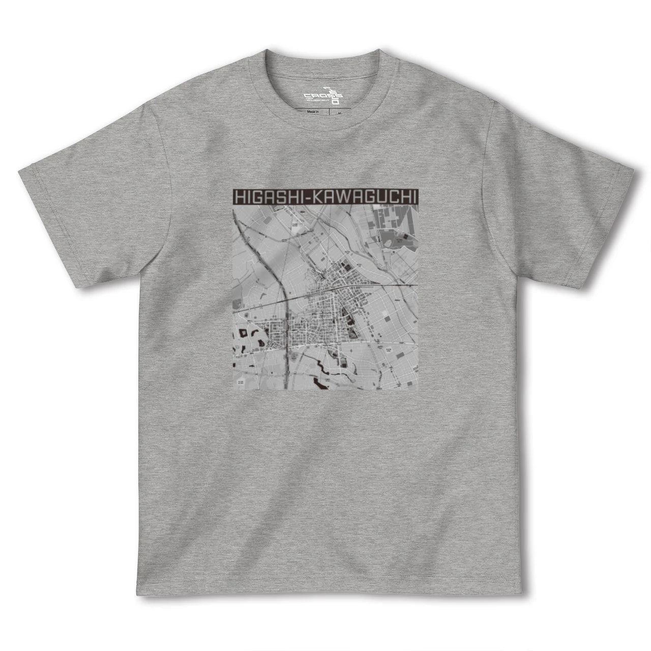 【東川口(埼玉県)】地図柄ヘビーウェイトTシャツ