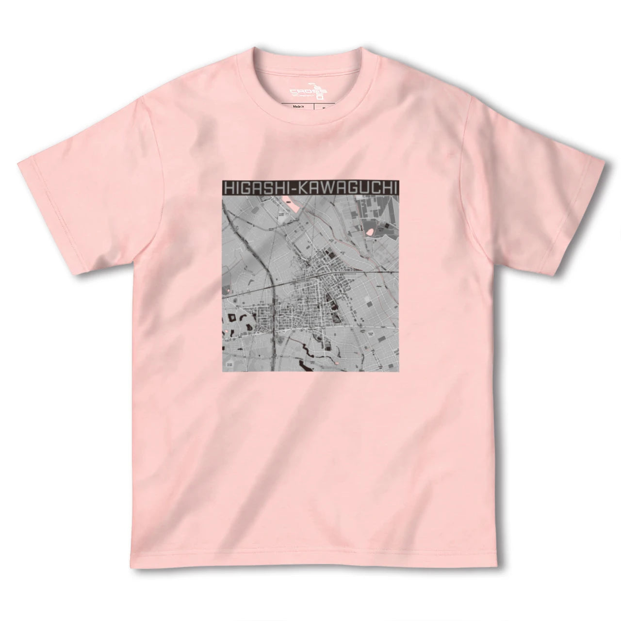 【東川口(埼玉県)】地図柄ヘビーウェイトTシャツ