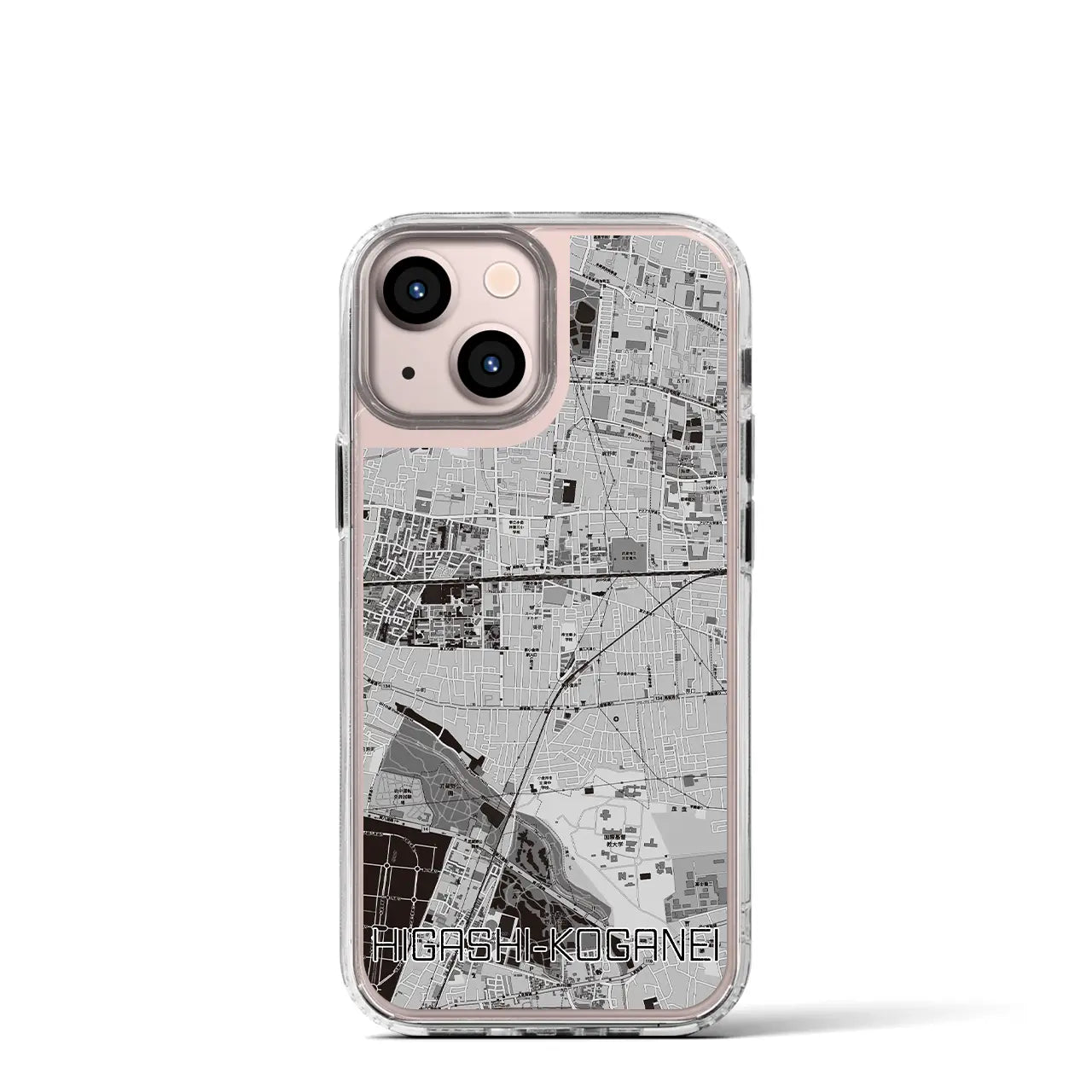 【東小金井(東京都)】地図柄iPhoneケース(MagSafeタイプ)