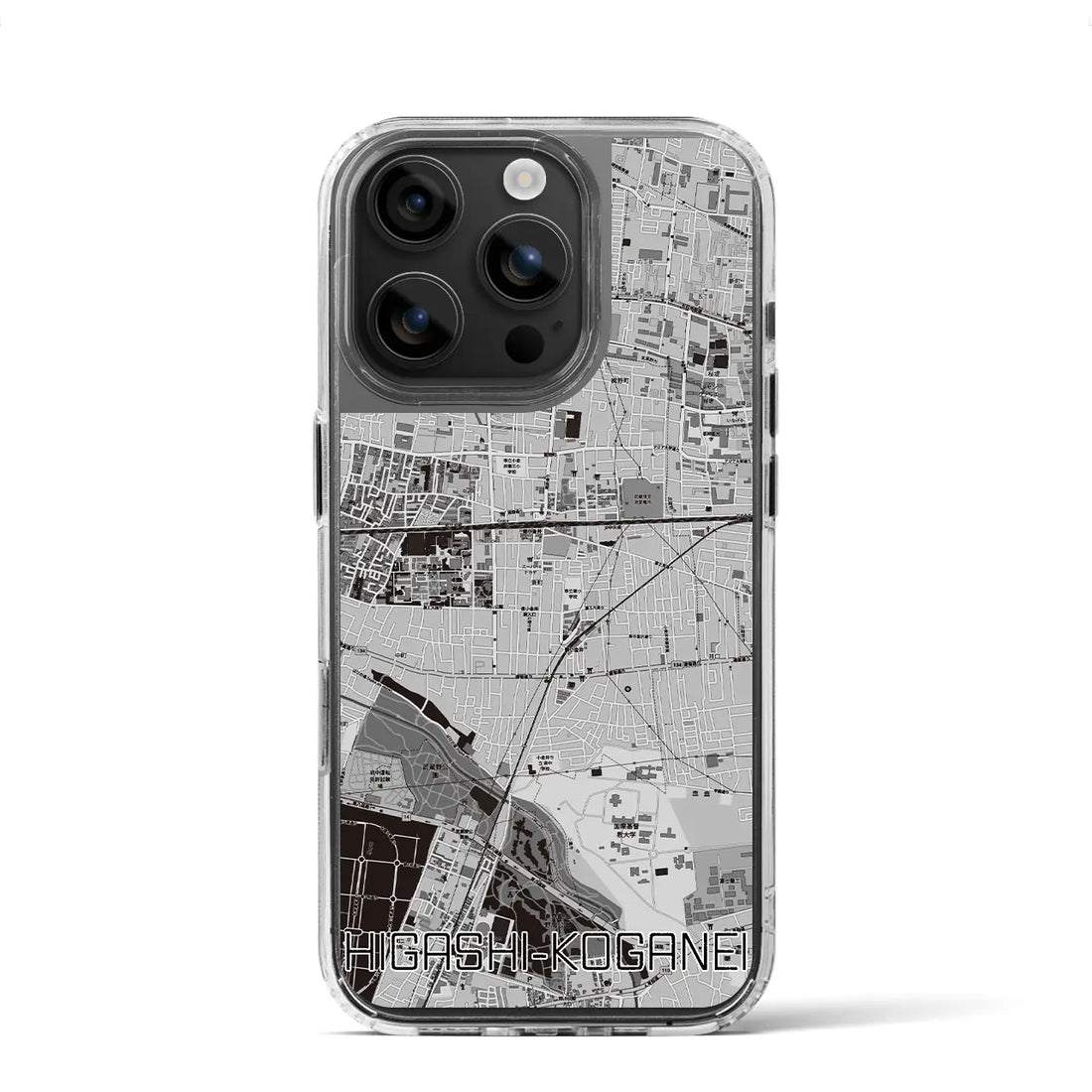 【東小金井(東京都)】地図柄iPhoneケース(MagSafeタイプ)