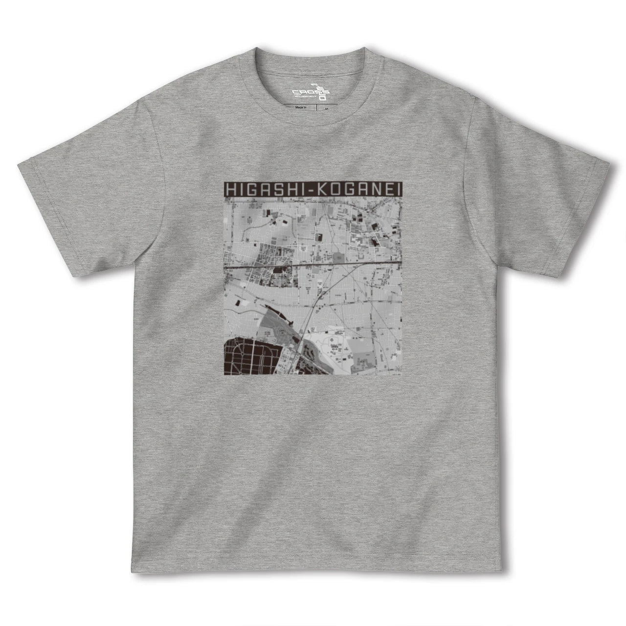 【東小金井(東京都)】地図柄ヘビーウェイトTシャツ