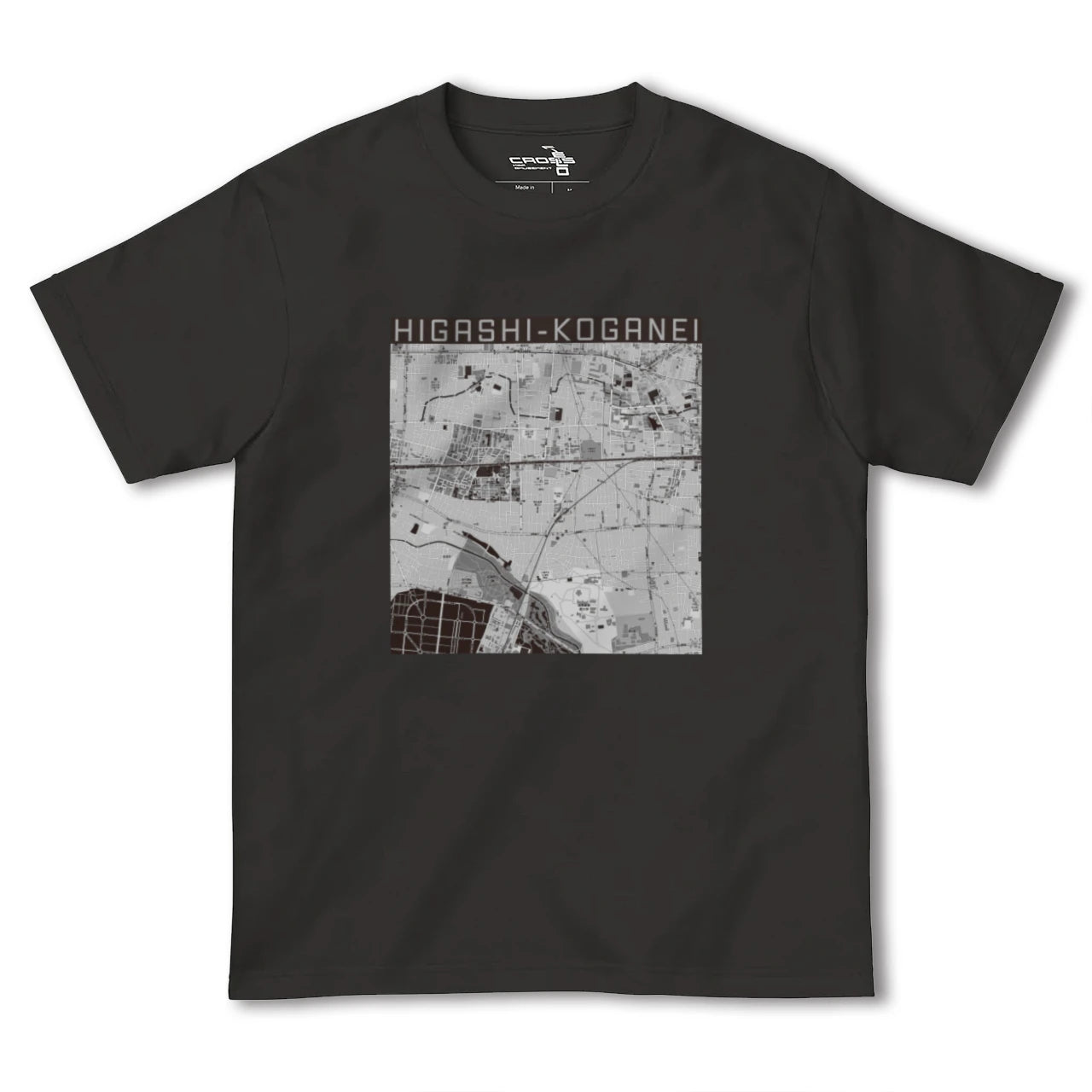 【東小金井(東京都)】地図柄ヘビーウェイトTシャツ