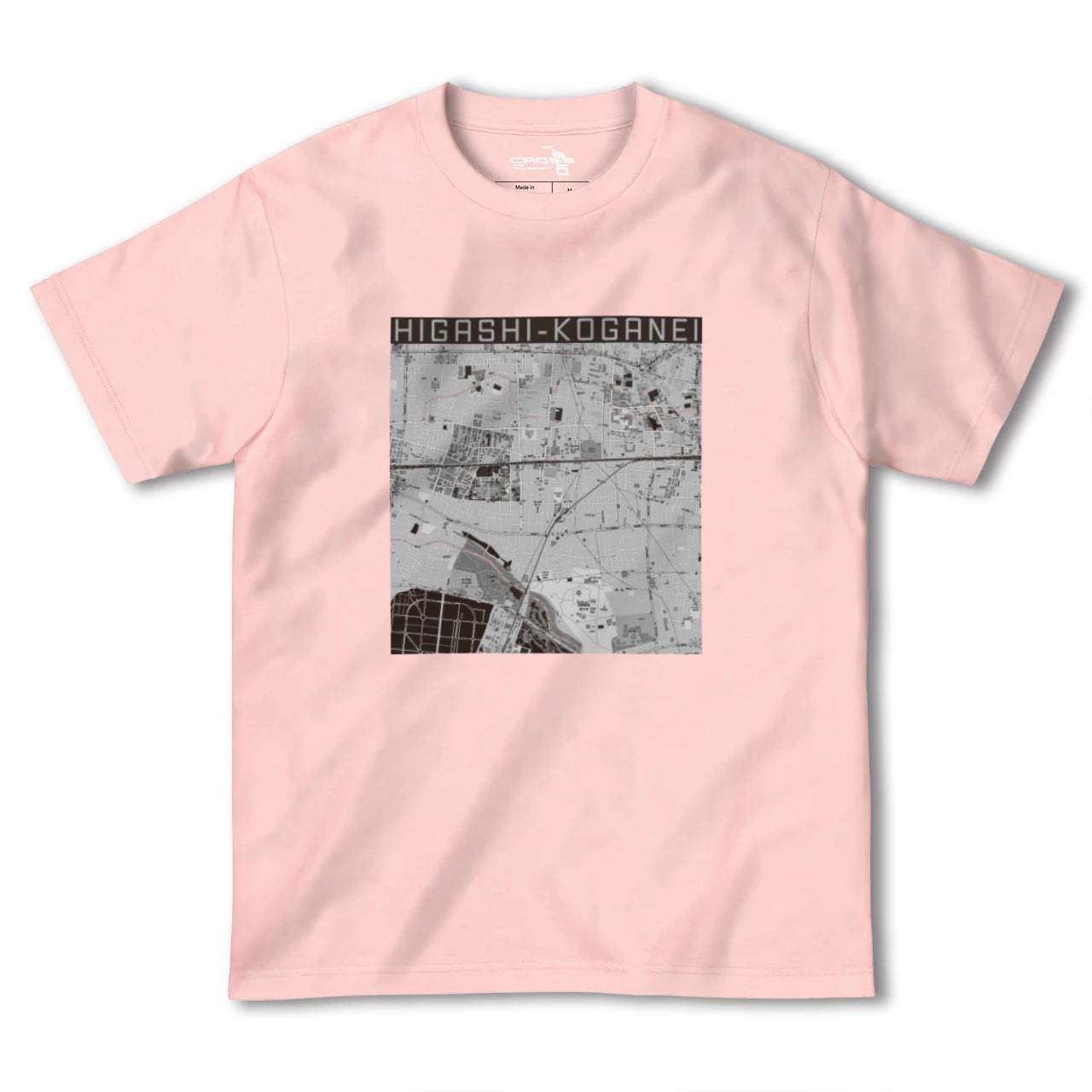 【東小金井(東京都)】地図柄ヘビーウェイトTシャツ