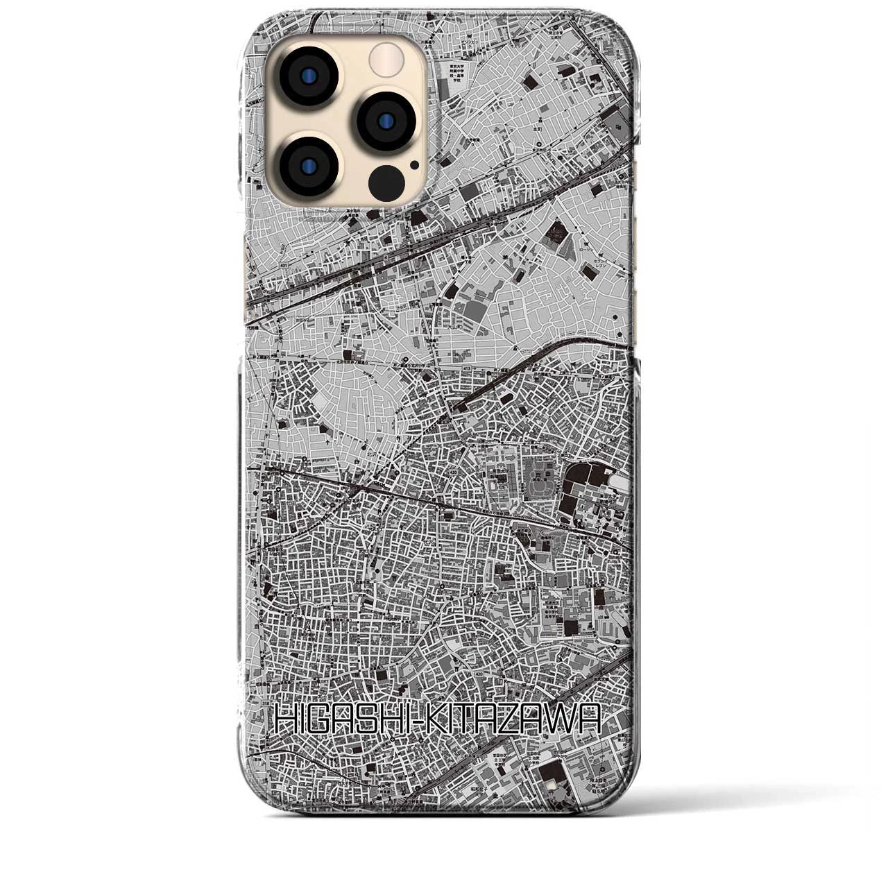 【東北沢(東京都)】地図柄iPhoneケース(クリアタイプ)