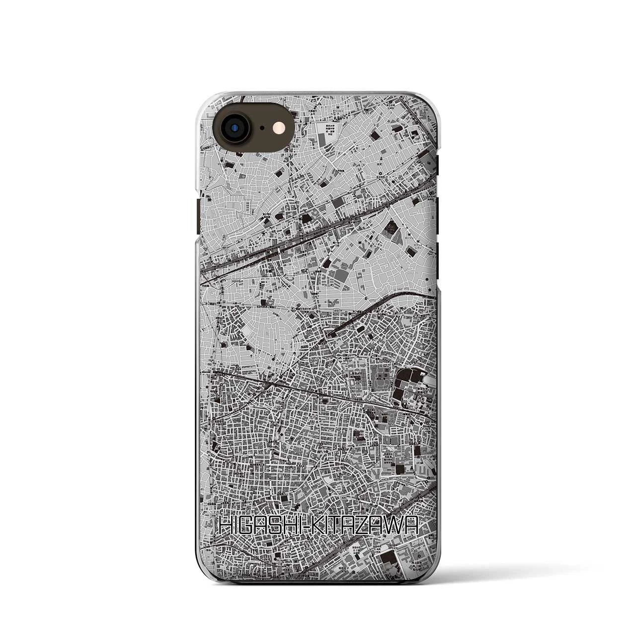 【東北沢(東京都)】地図柄iPhoneケース(クリアタイプ)