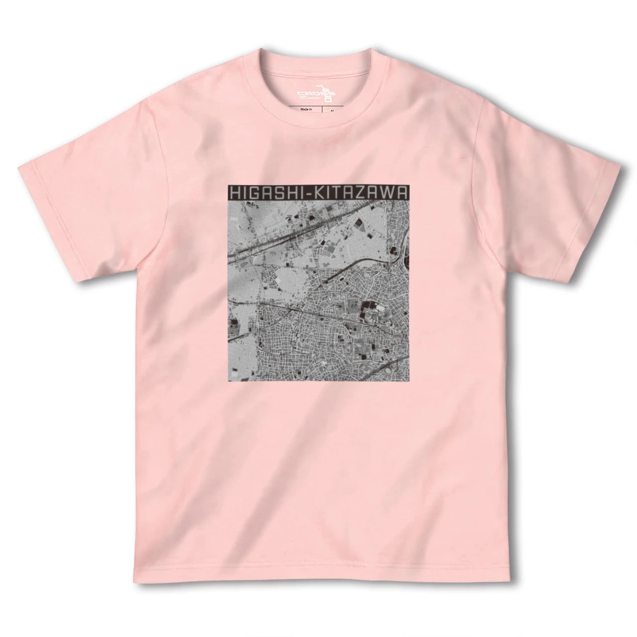 【東北沢(東京都)】地図柄ヘビーウェイトTシャツ