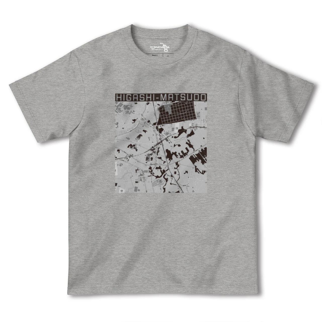 【東松戸(千葉県)】地図柄ヘビーウェイトTシャツ